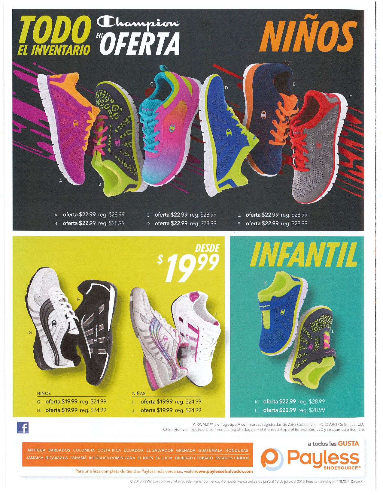 PAYLESS All champions shoes OFFER pag4 Ofertas Ahora