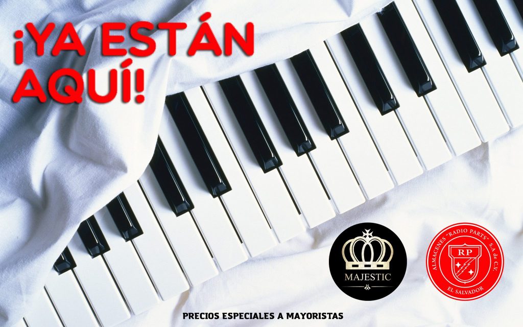 Radio Parts Nuevos Teclados y Pianos MAJESTIC Ofertas Ahora