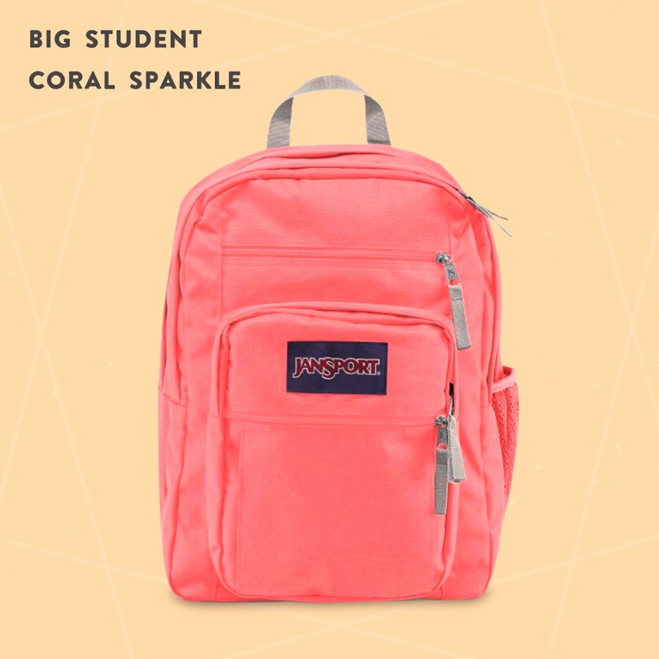 Mochila-jansport-coral-sparkle-MIKE-MIKE - Ofertas Ahora