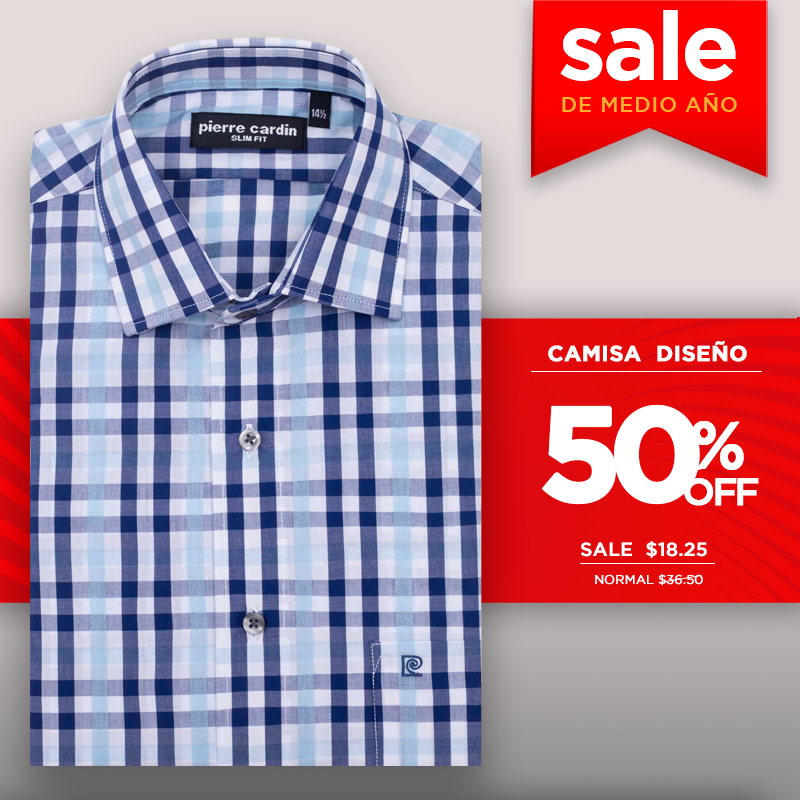 SALE-DE-MEDIO-ANIO-camisas-pierre-cardin - Ofertas Ahora