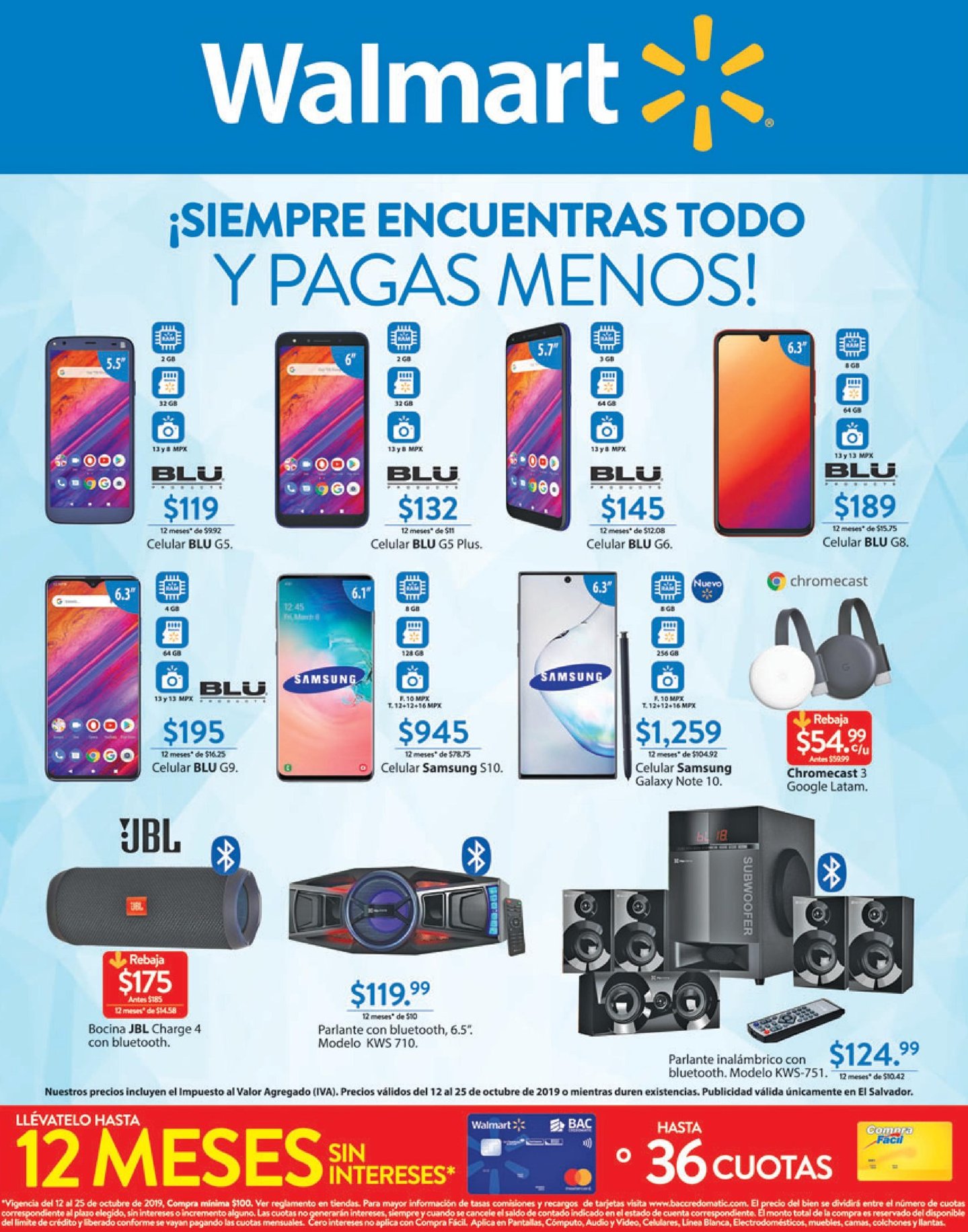 WALMART-ofertas-en-celulares-y-bocinas-bluetooth-de-maxima-potencia -  Ofertas Ahora