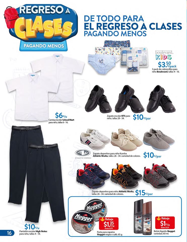 ROPA-Y-CALZADO-escolares-walmart-el-salvador-enero-2020 - Ofertas Ahora