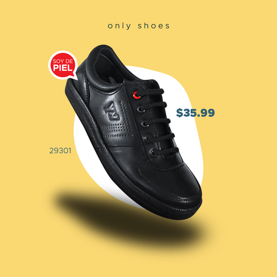 zapateria-only-shoes-tenis-negros-para-el-colegio - Ofertas Ahora