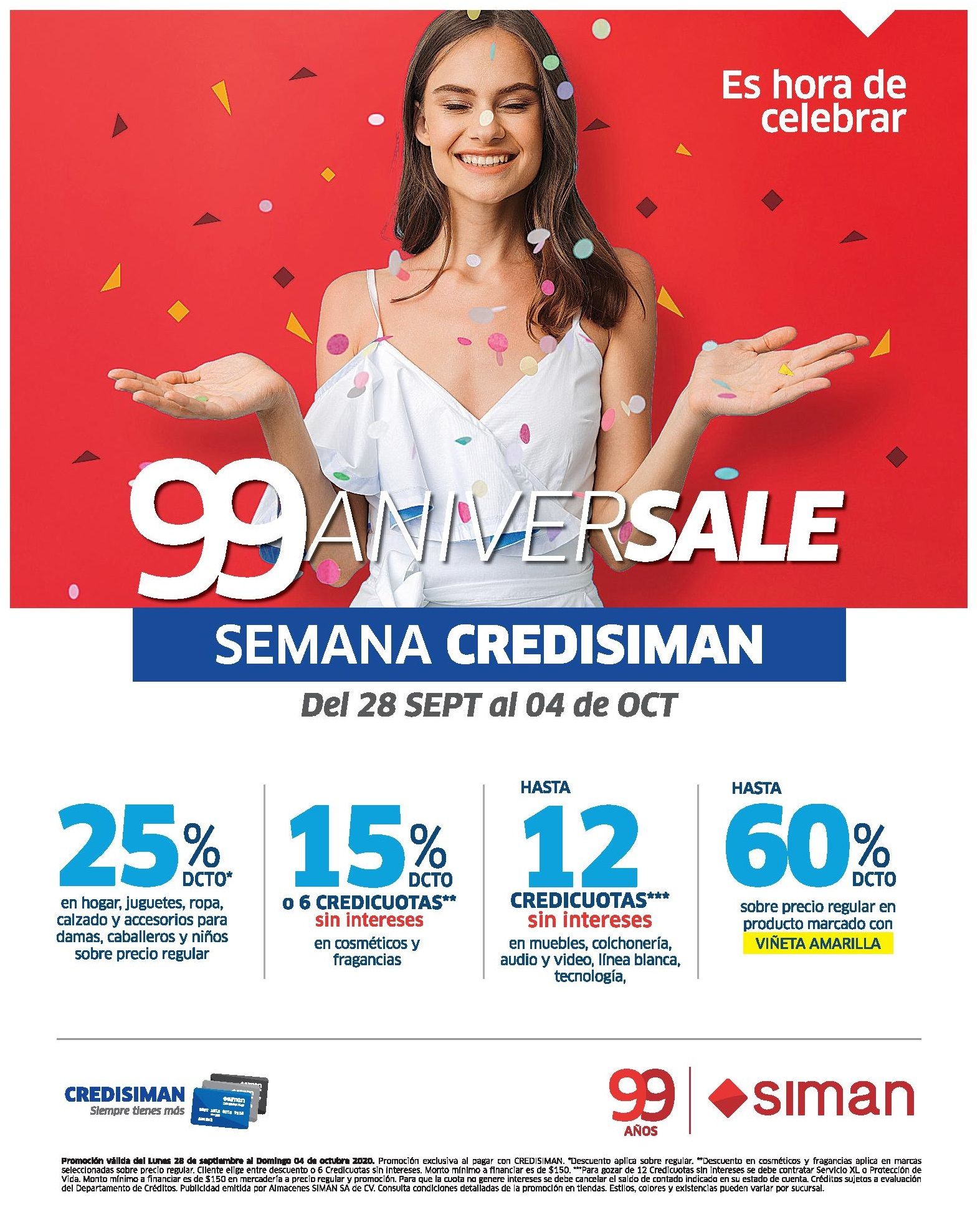 SIMAN Promociones de aniversario 2020 - Ofertas Ahora