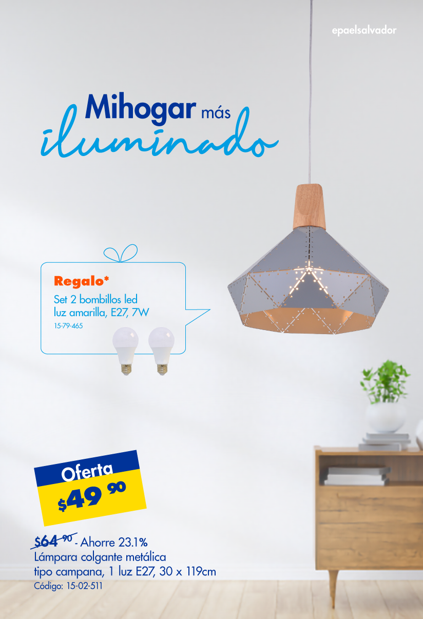 Ofertas en Lamparas LED elegantes y modernas Ofertas Ahora