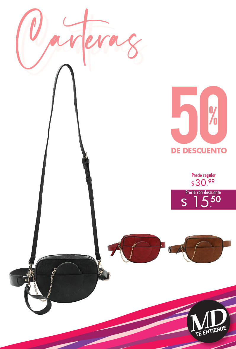 Ultimo día de promoción carteras MD con 50% OFF - Ofertas Ahora