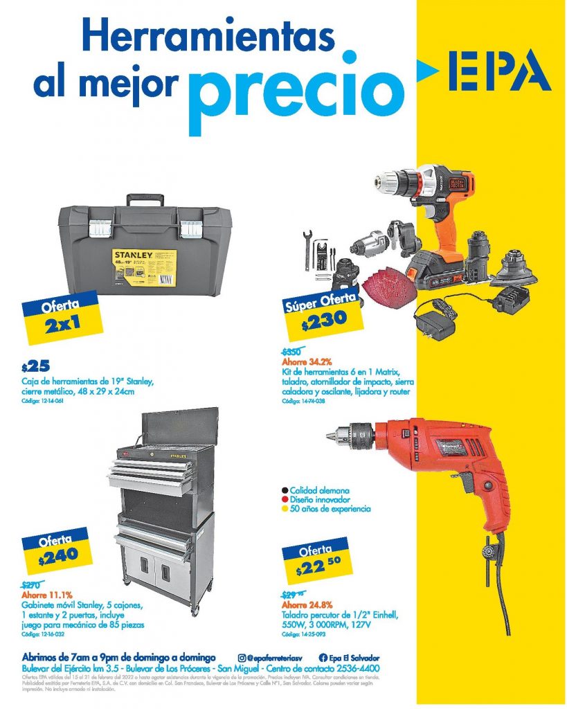 Epa El Salvador Catalogo 2022